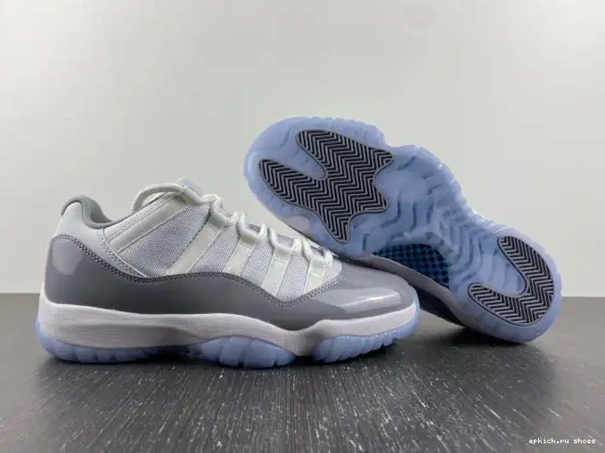 Cheap AV2187-140 Jordan Grey Air 11 Low Cement 0510